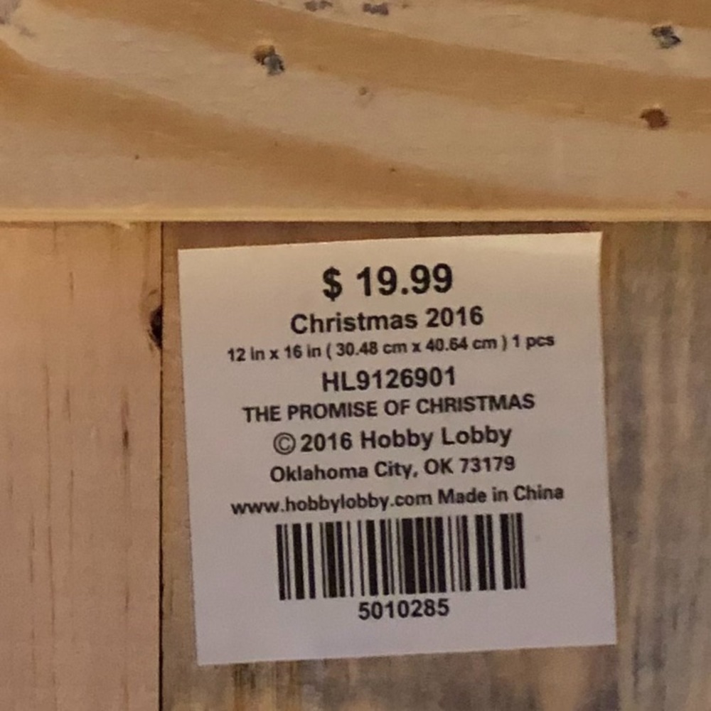 Christmas Sign - Picture 3 of 3